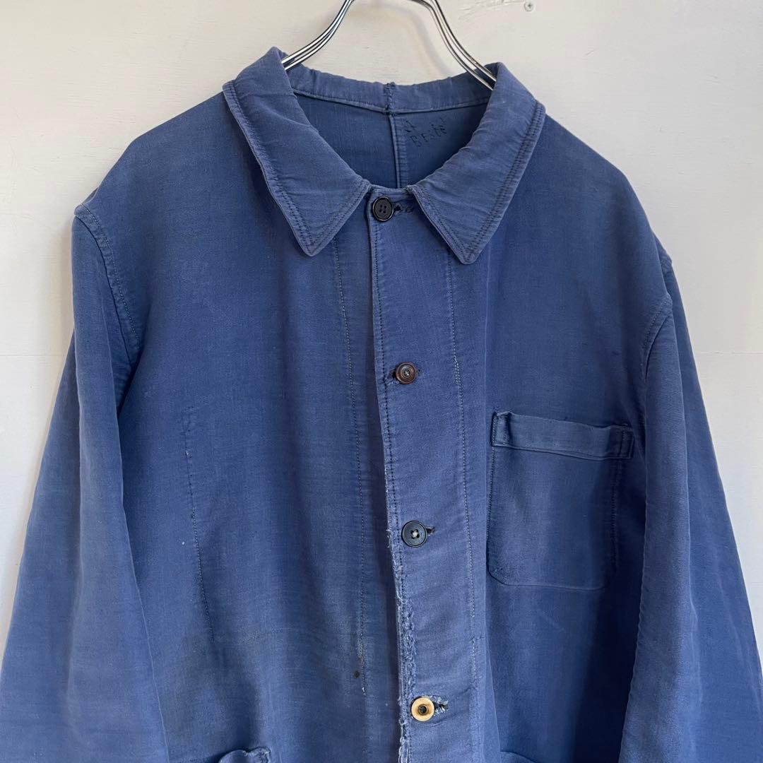 〜50s フレンチ モールスキンジャケット カバーオール ヨーロッパ ユーロ