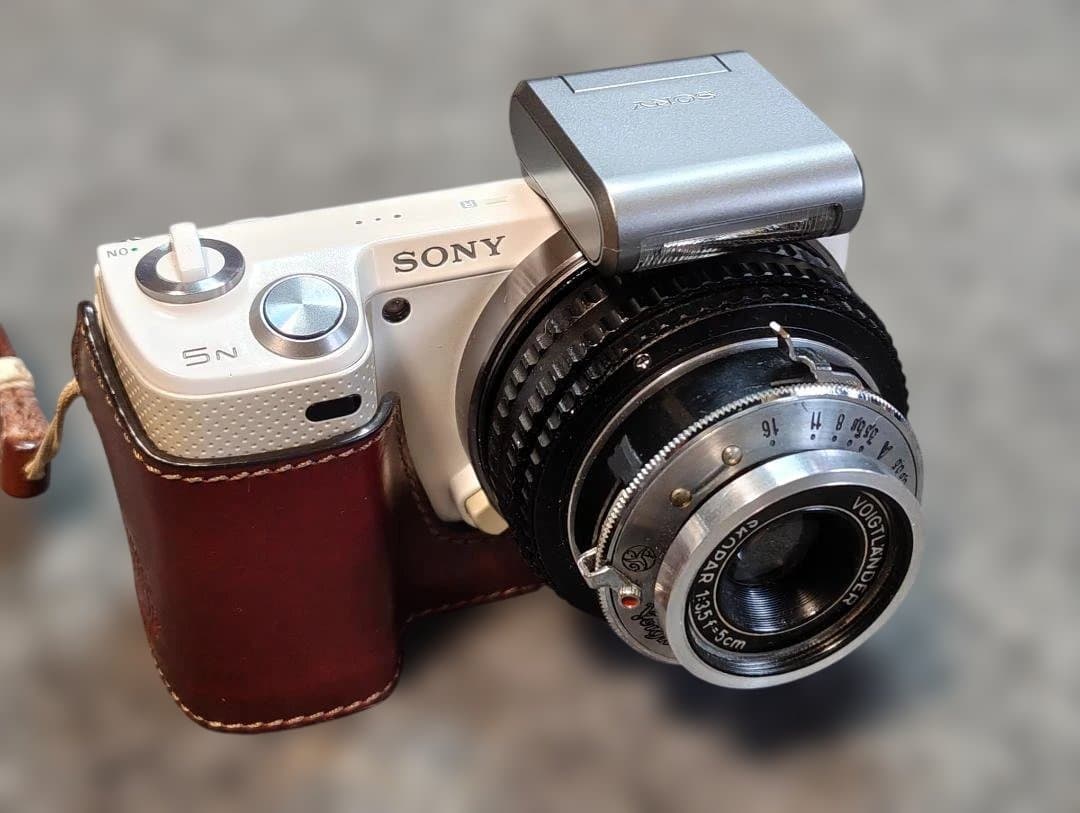 レンズ(単焦点) Voigtlander SKOPER 3.5 f5cm Sony NEX 5N