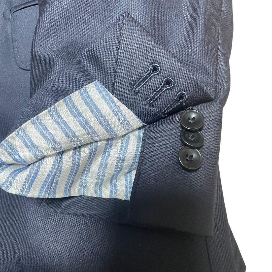 HILTON ヒルトン スーツ 上下セット A6 ネイビー✨極美品 高級ウール