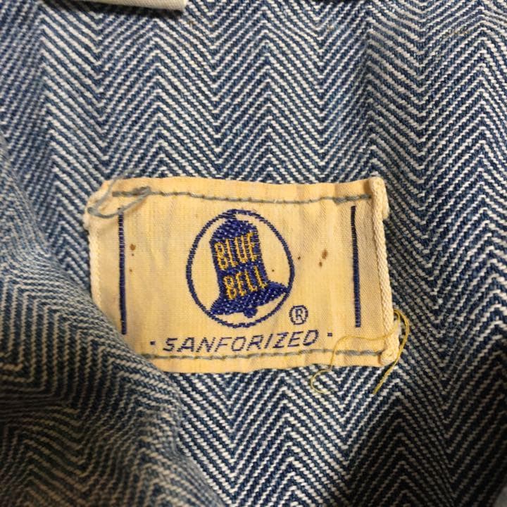 50～60s BLUE BELL オールインワン デニム ヘリンボーン 42