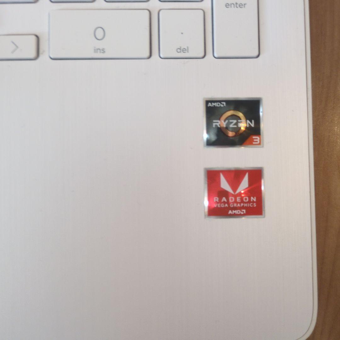 hp ノートパソコン 15-db0000 ホワイト ACアダプター付