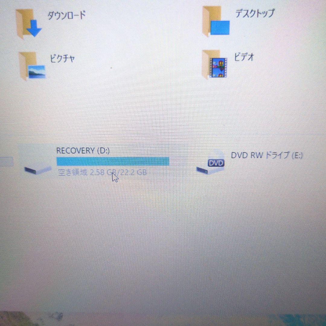 hp ノートパソコン 15-db0000 ホワイト ACアダプター付
