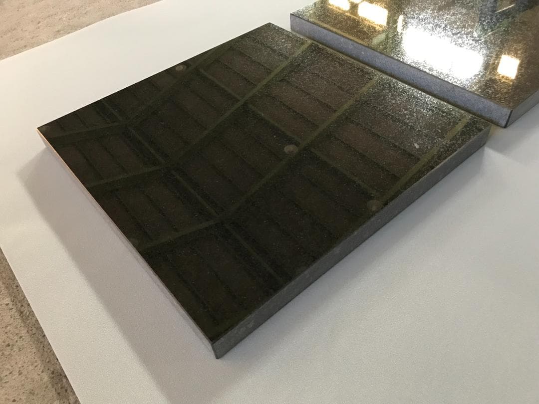 【rasteme】天然黒御影石 オーディオボード●450×400×20ペア