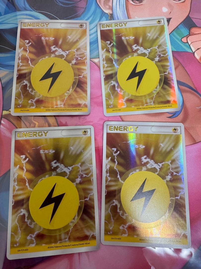 ポケモンカード エネルギー ホロン雷 4枚セット