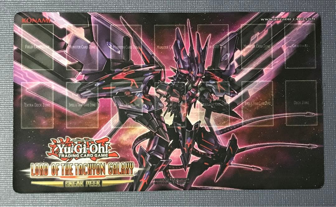 遊戯王 No.107 銀河眼の時空竜 SNEAK PEEK プレイマット