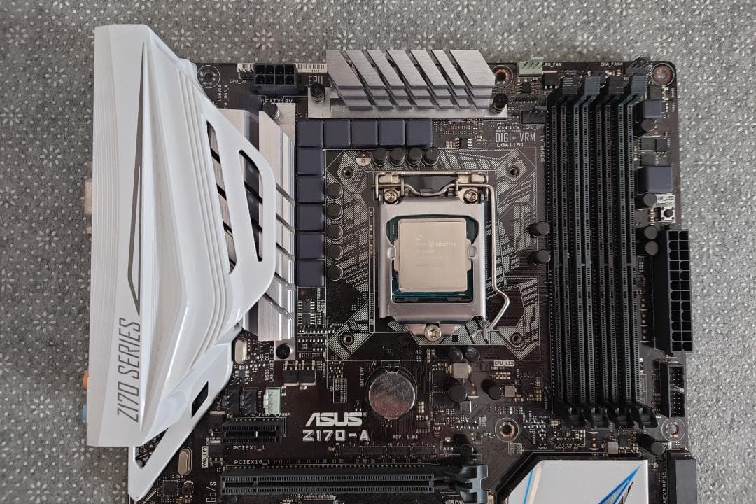 ASUS Z170-A & Intel i5-6600K & クーラー セット