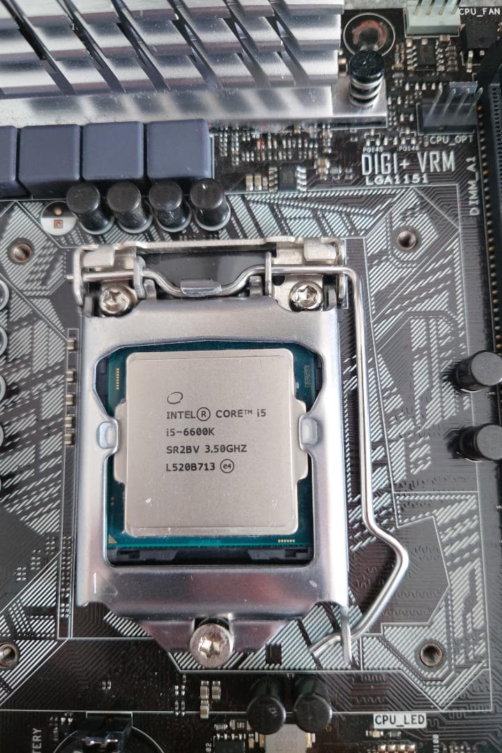 ASUS Z170-A & Intel i5-6600K & クーラー セット