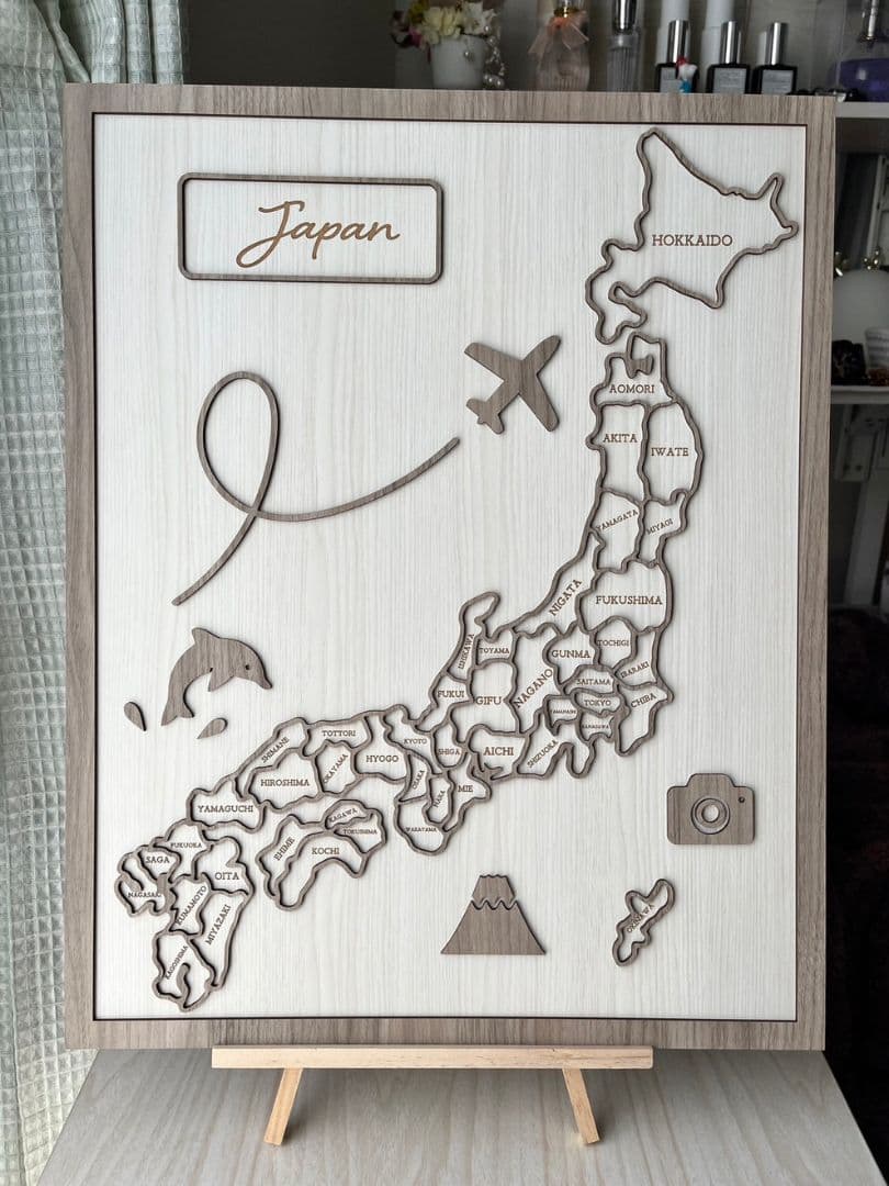 トラベラーマップ　日本パズル くらしなごやか