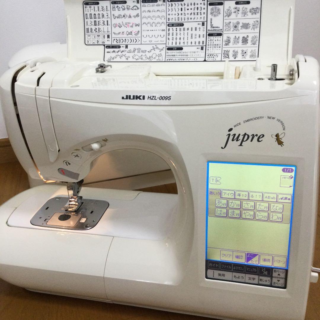 JUKI ミシン jupre HZL-009S 刺繍機EM-2