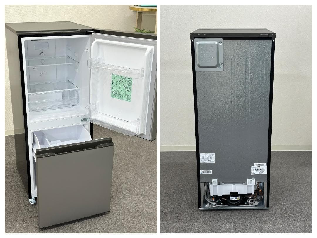 ■AQUA/アクア■冷蔵庫 135L AQR-14PBK 右開き 2024年製