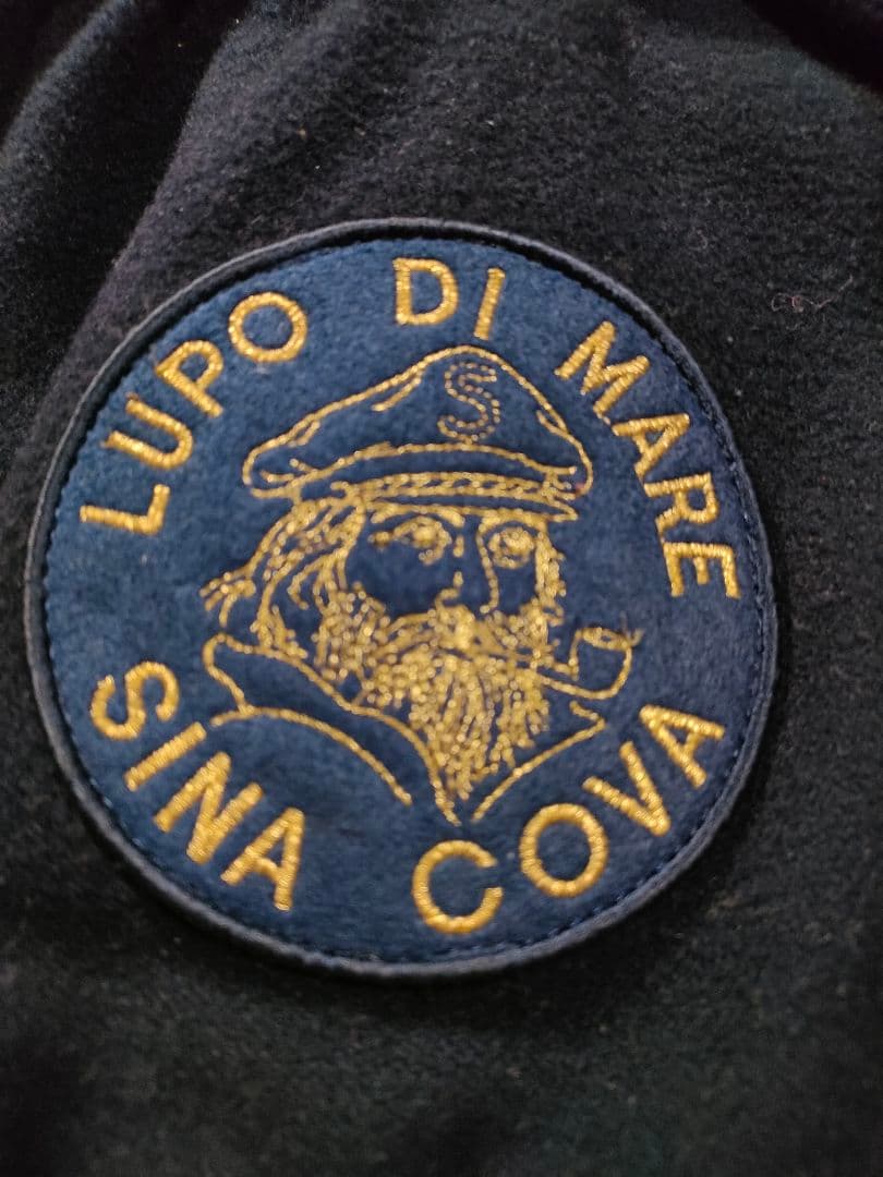 SINACOVA シナコバ ス タジャン 袖レザー ワッペンジャンパー 日本製