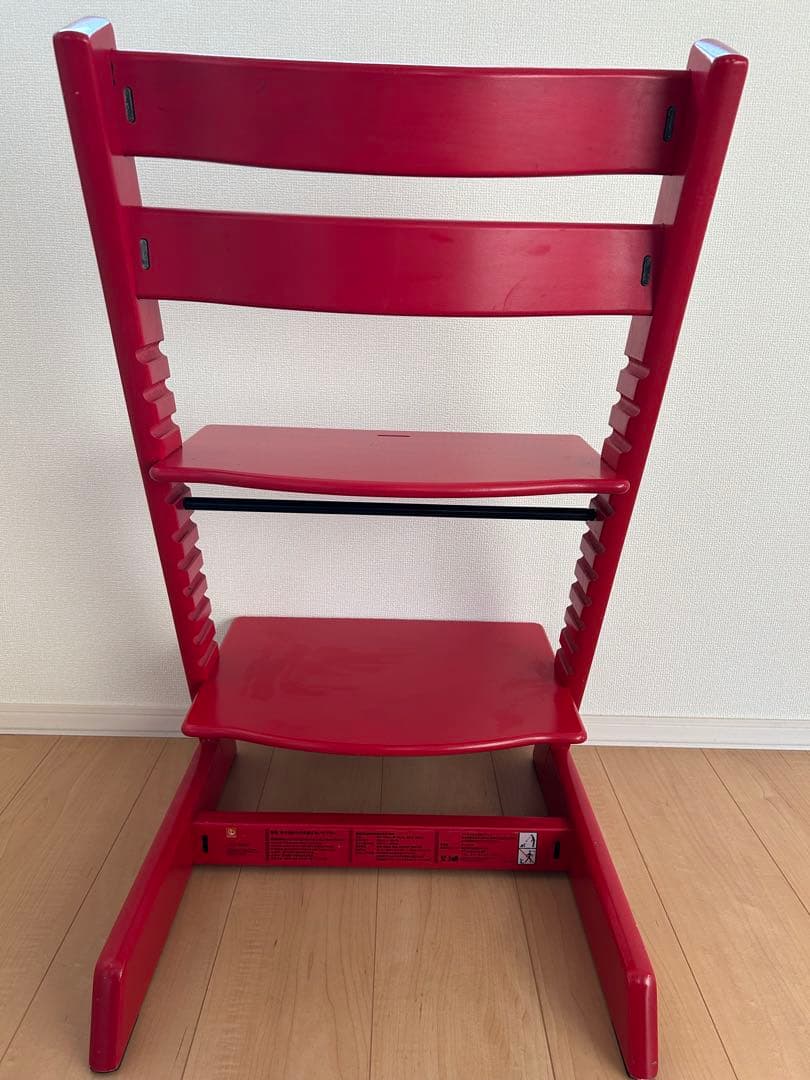 ストッケ　トリップトラップ　レッド