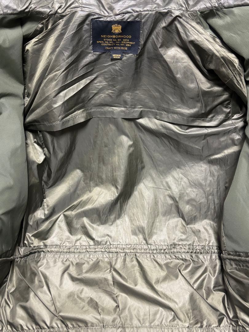 ネイバーフッド/ECWCS/ジャケット/2017/ミリタリー/カーキ/M/良品