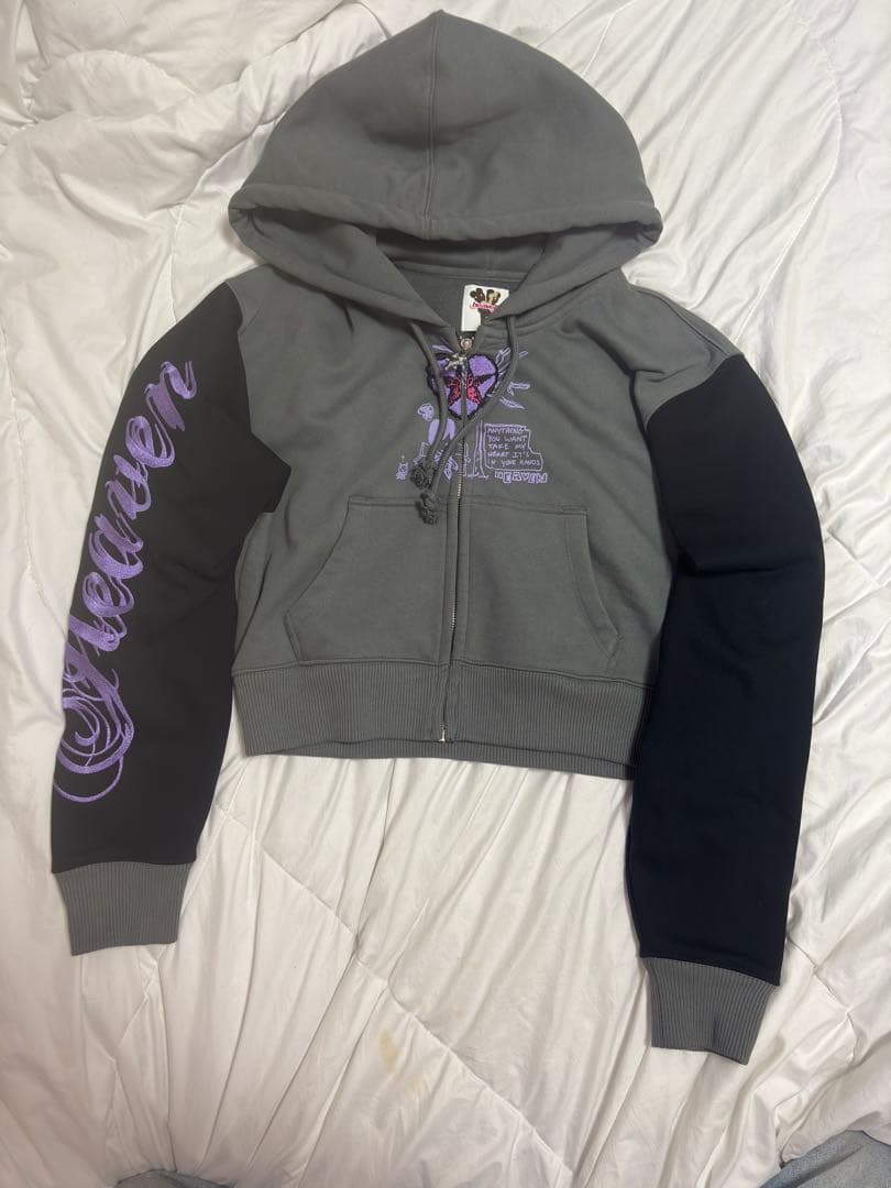 heaven by marc jacobs ジップアップ フーディ