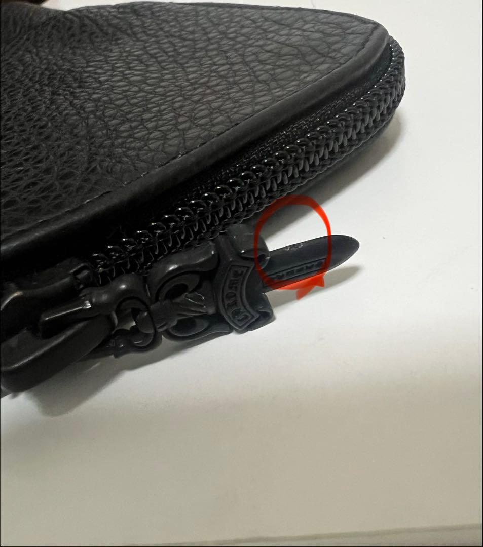 美品✨クロムハーツ　レザーメガネケースとクロス