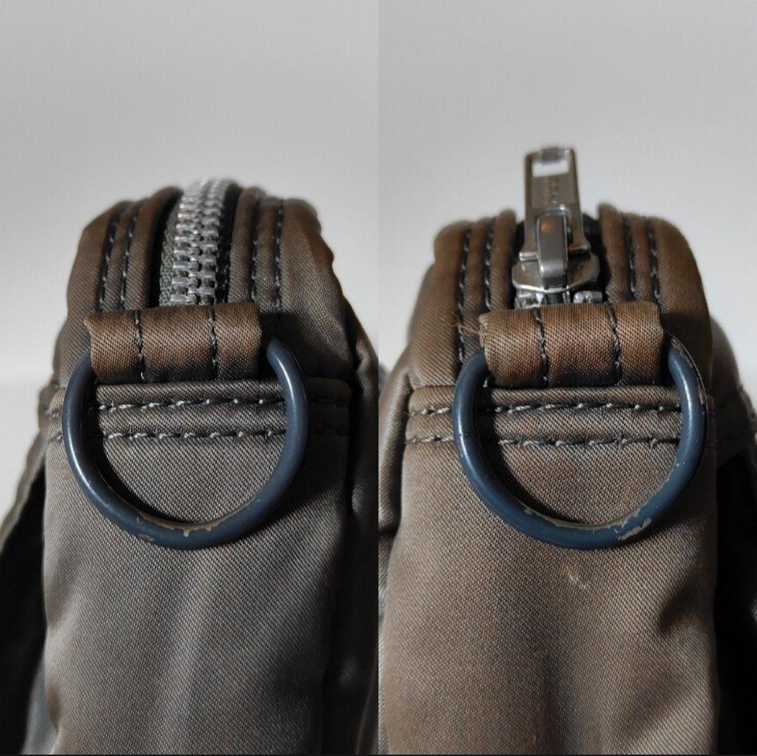 希少　ポーター　タンカー　ショルダーバッグ　シルバーグレー　PORTER