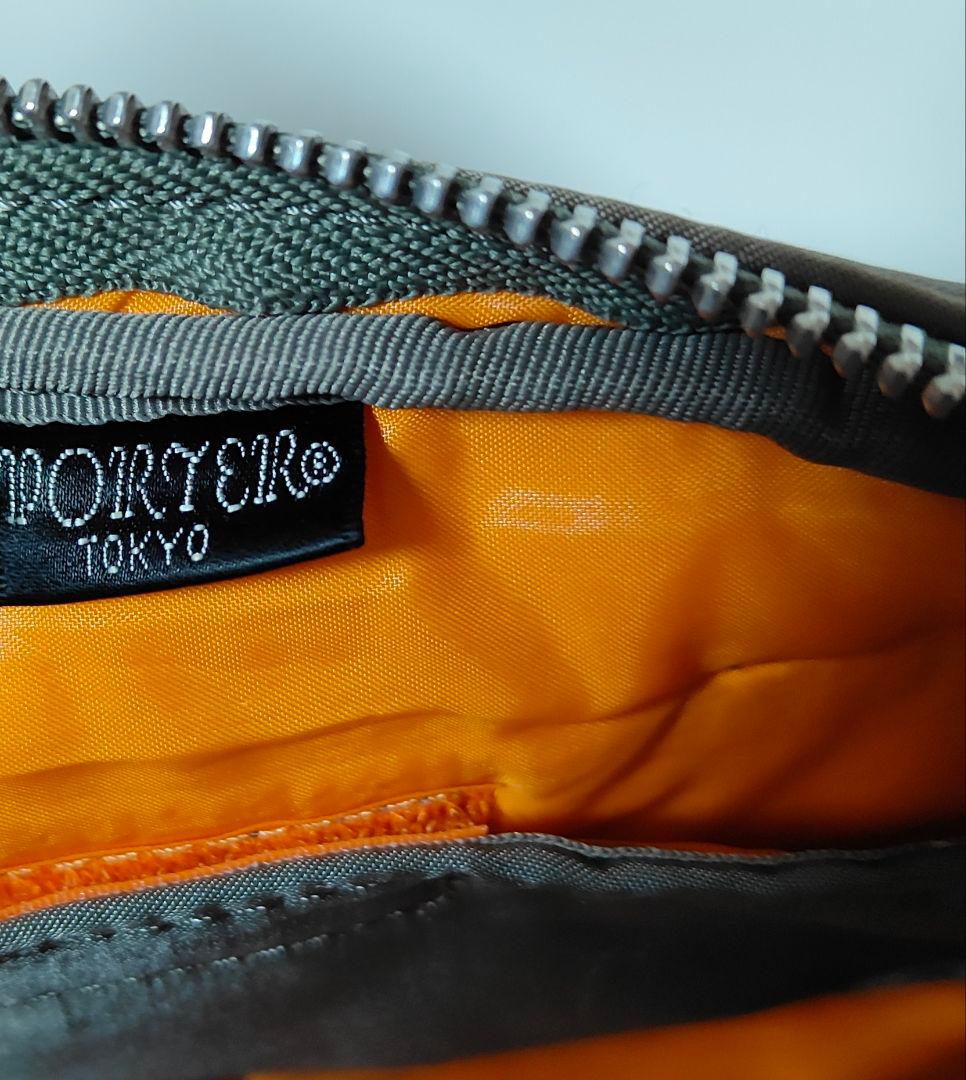 希少　ポーター　タンカー　ショルダーバッグ　シルバーグレー　PORTER