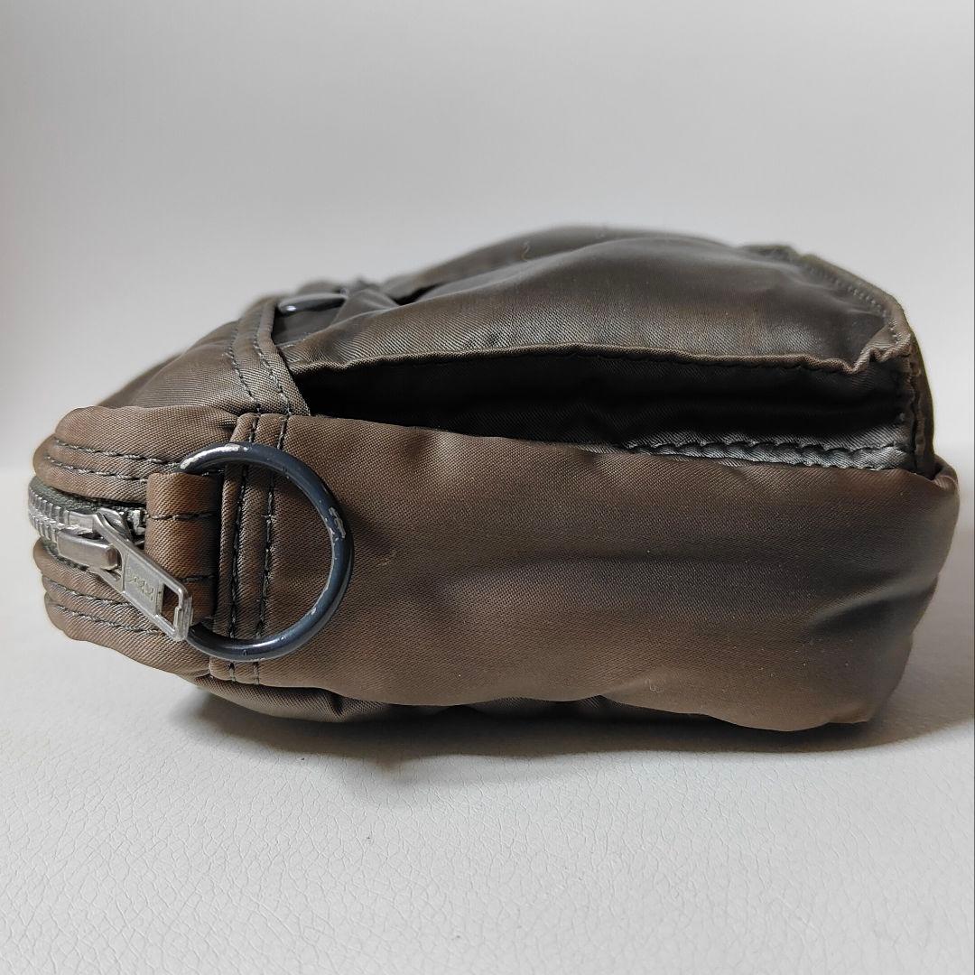 希少　ポーター　タンカー　ショルダーバッグ　シルバーグレー　PORTER