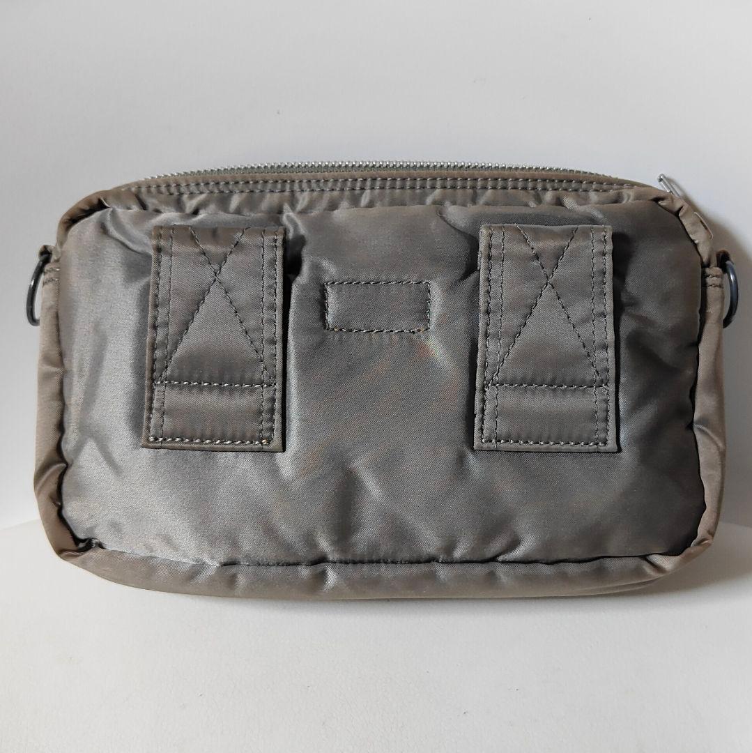 希少　ポーター　タンカー　ショルダーバッグ　シルバーグレー　PORTER