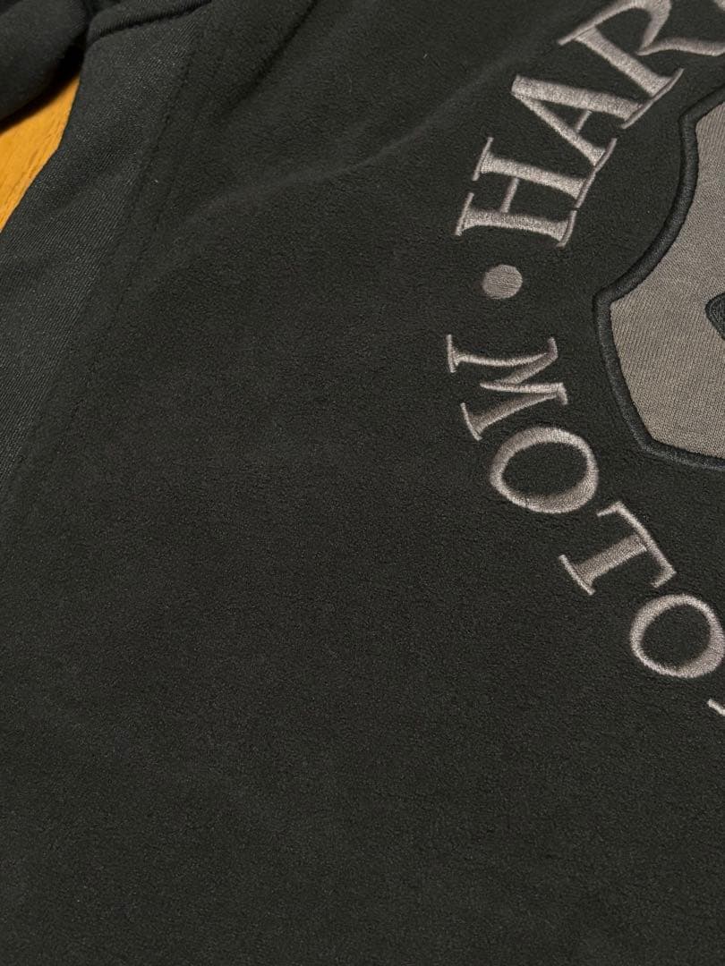 ハーレーダビットソン、スカルウインドプルーフ防風フリースジャケット、ブラック、M