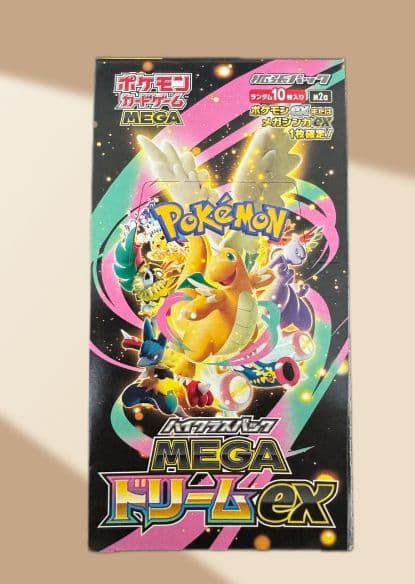 MEGAドリームEX 未開封BOX シュリンク無し　ペリペリ有り