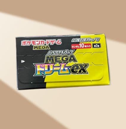 MEGAドリームEX 未開封BOX シュリンク無し　ペリペリ有り