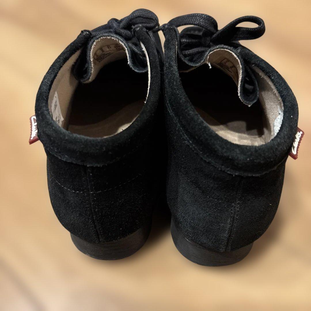 クラークス　ワラビー　clarks wallabee stinson black