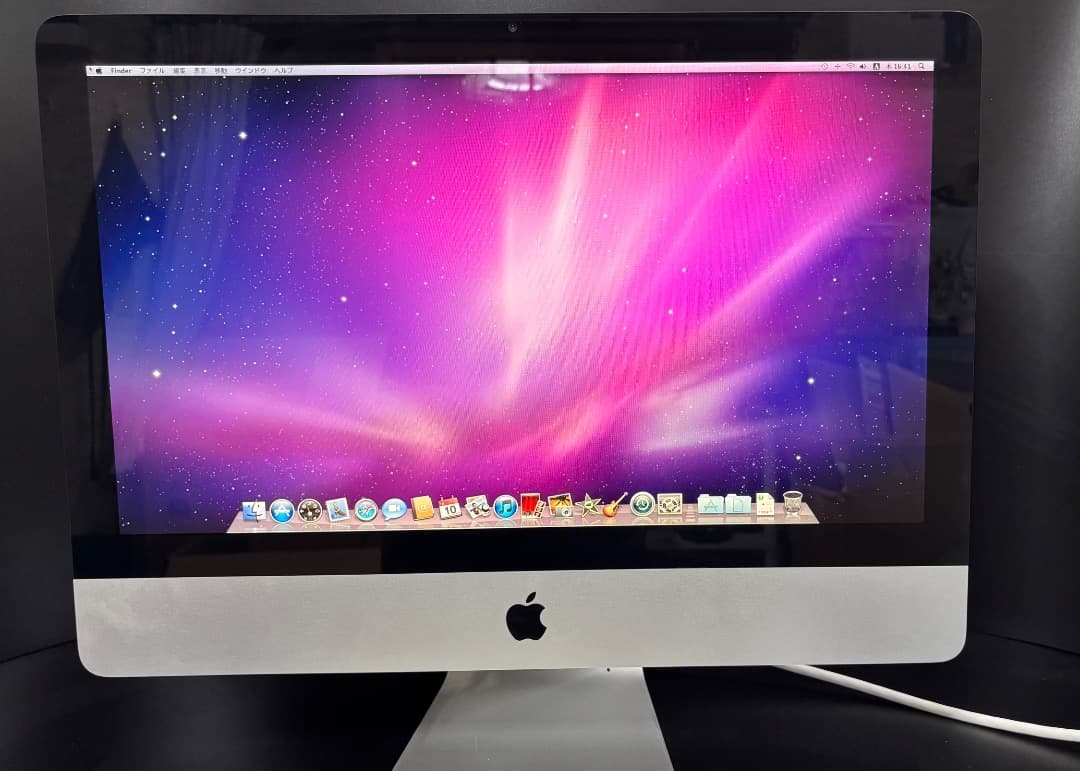 【ジャンク】iMac Core2Duo 21.5TFT 2009 1TBHDD