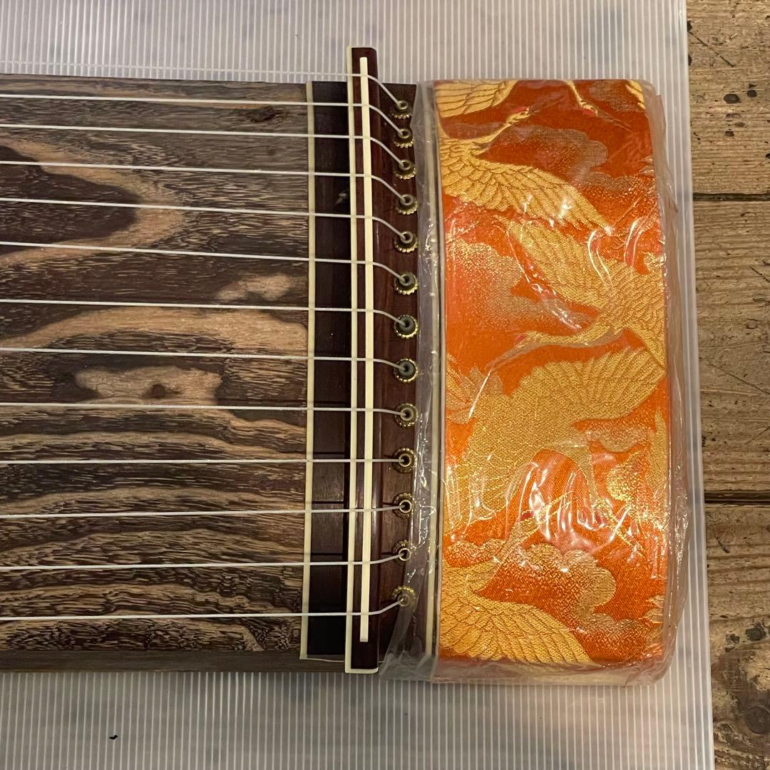 お琴 琴 和楽器 弦楽器 民族楽器 13弦 全長約185cm 中古 カバー付き