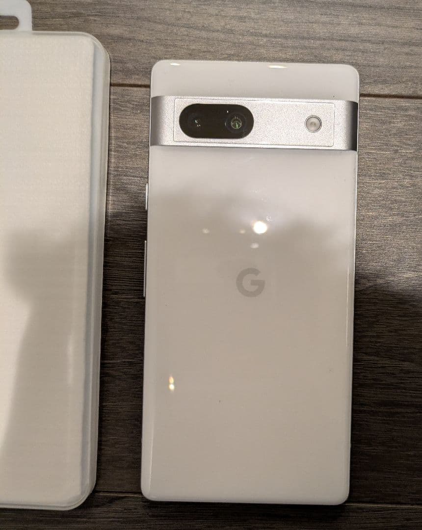 Google Pixel 7a ホワイト 保護フィル厶付き　Android