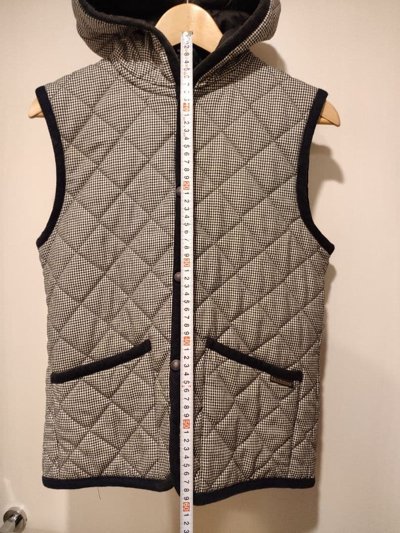 まやかり様　LAVENHAM ウールキルティングベスト 36