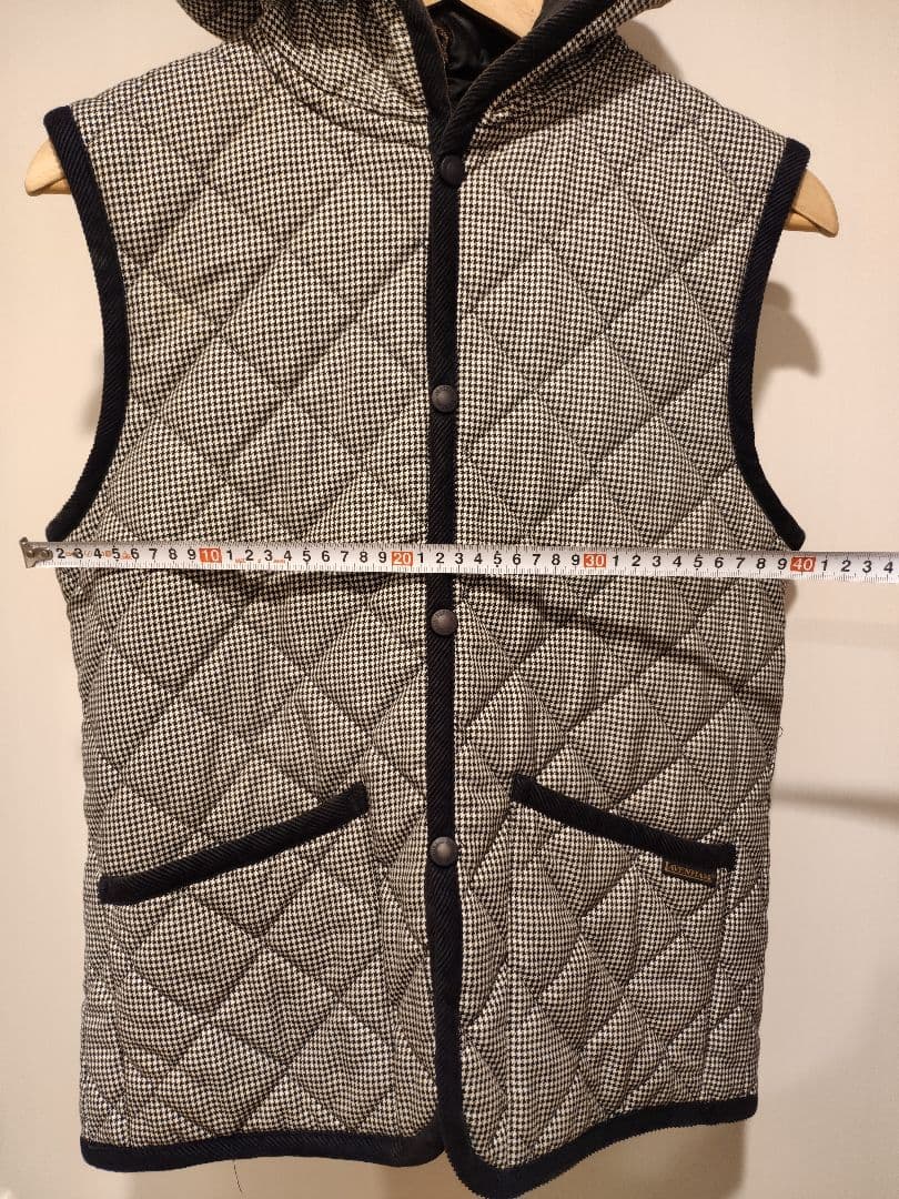 まやかり様　LAVENHAM ウールキルティングベスト 36