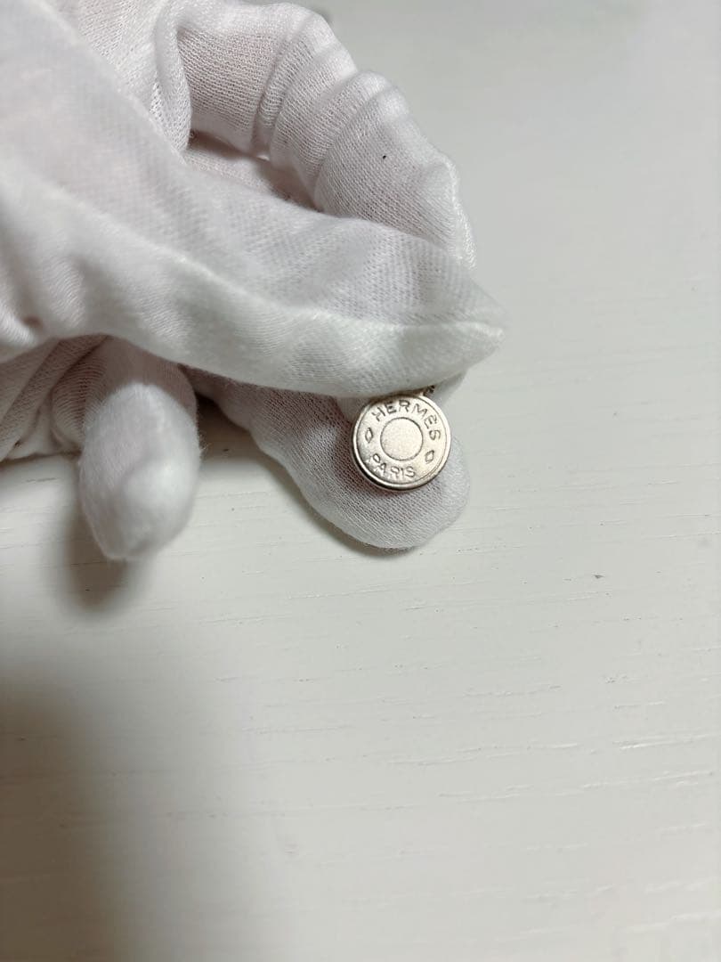 HERMES セリエ チャーム シルバー