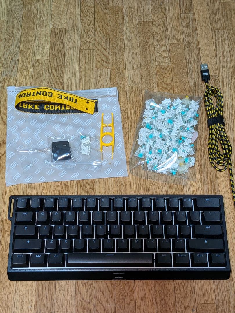 Wooting 60HE ブラックキーボード 本体