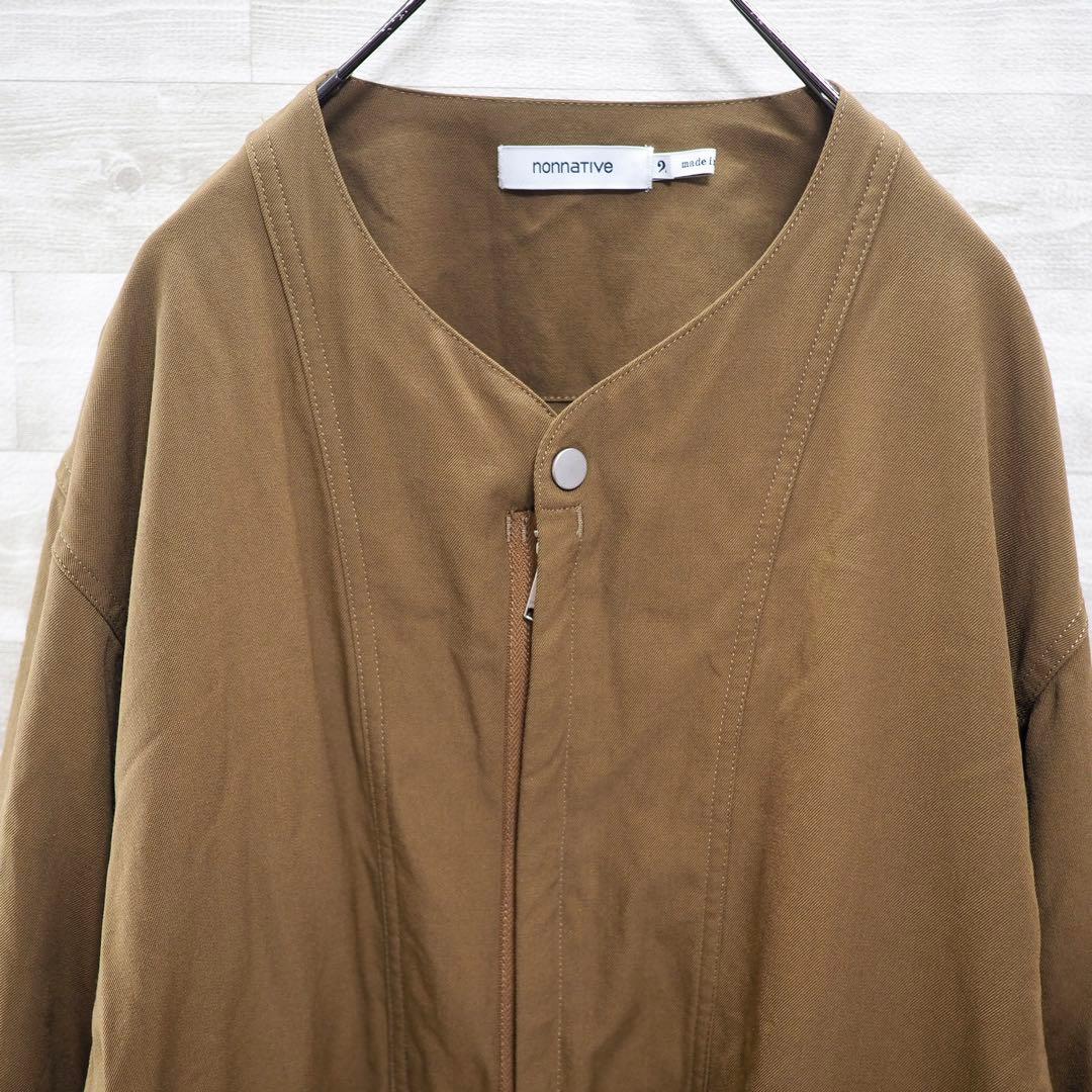 nonnative｜ウールツイルのSOLIDERジャケット（2・ベージュ）