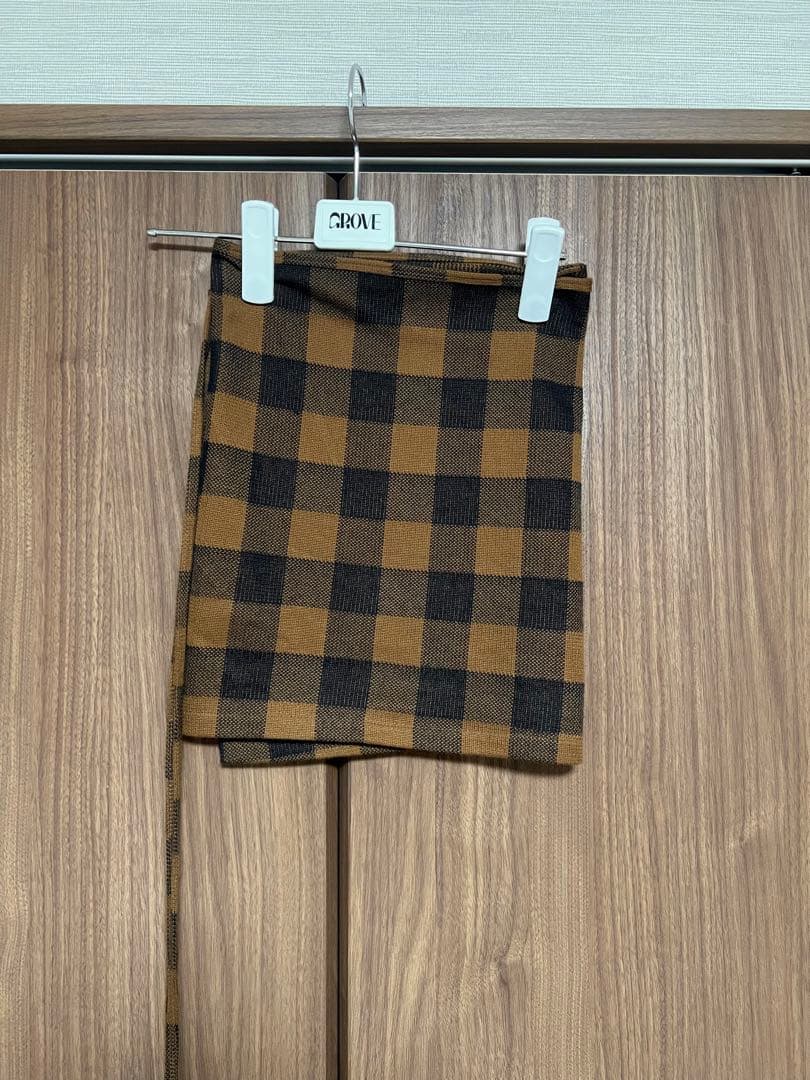 IENA カレンテージ 2wayチェックパンツ