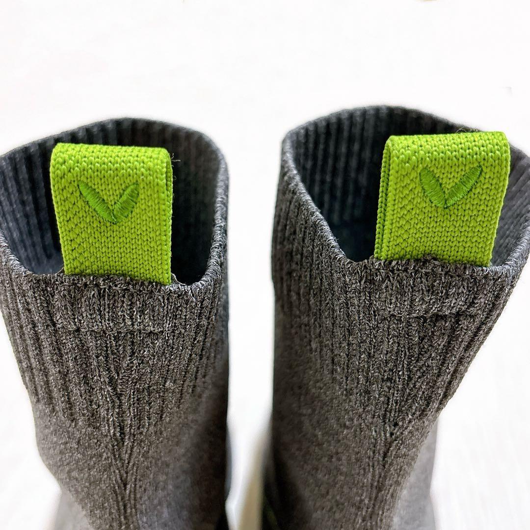 VIVAIA ビバイア Regina Pro ショートニットブーツ 撥水 グレー