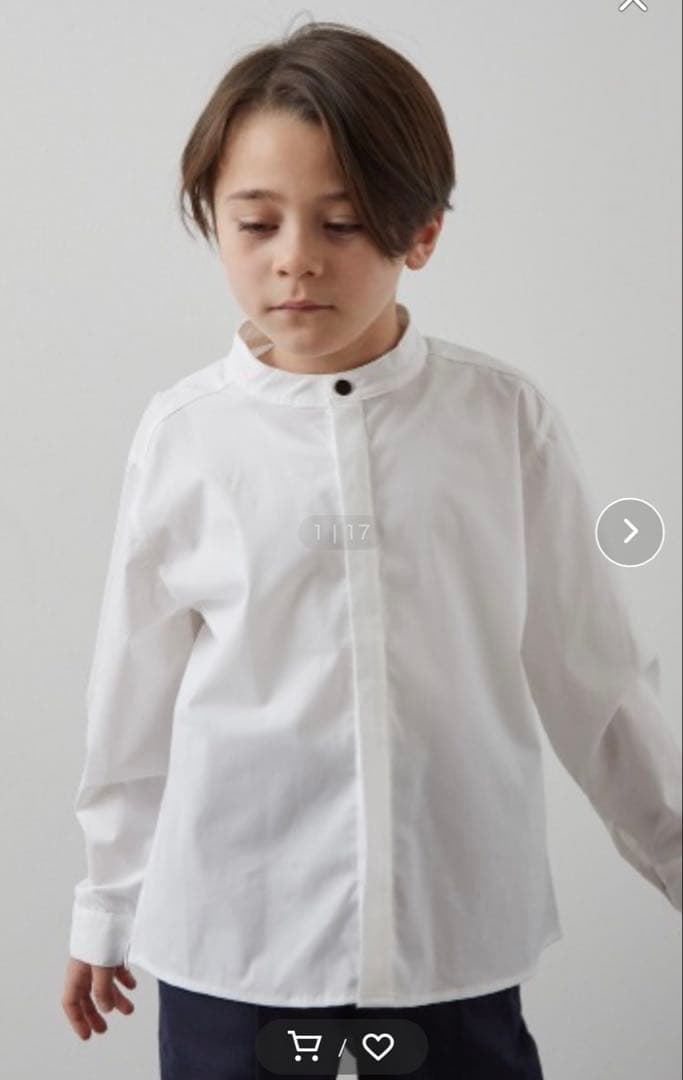 riziereシングルノーカラージャケットセットアップバンドカラーシャツセット売