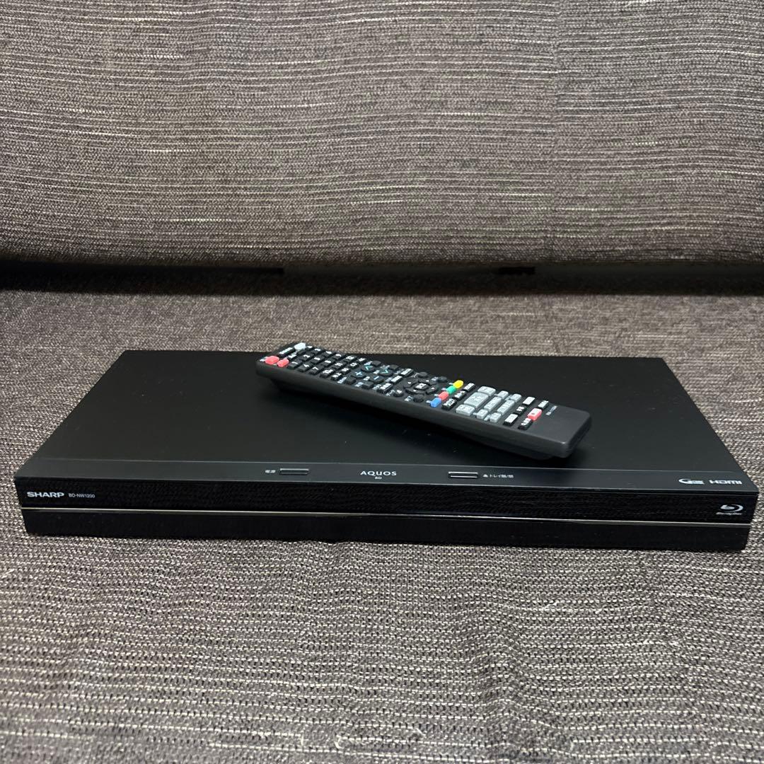ブルーレイレコーダー　SHARP AQUOS BD-NW1200