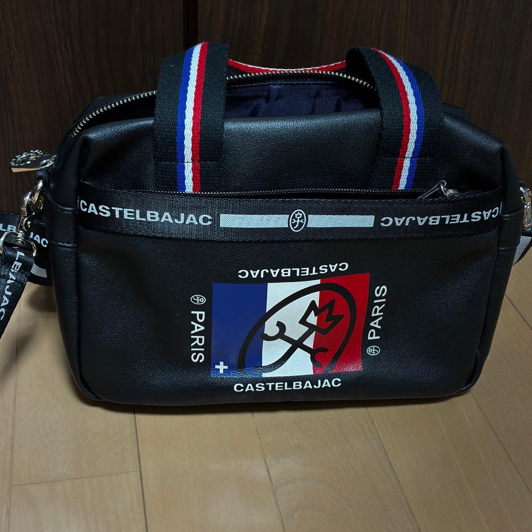 CASTELBAJAC ブラック 2WAYショルダーバッグ&ハンドバッグ