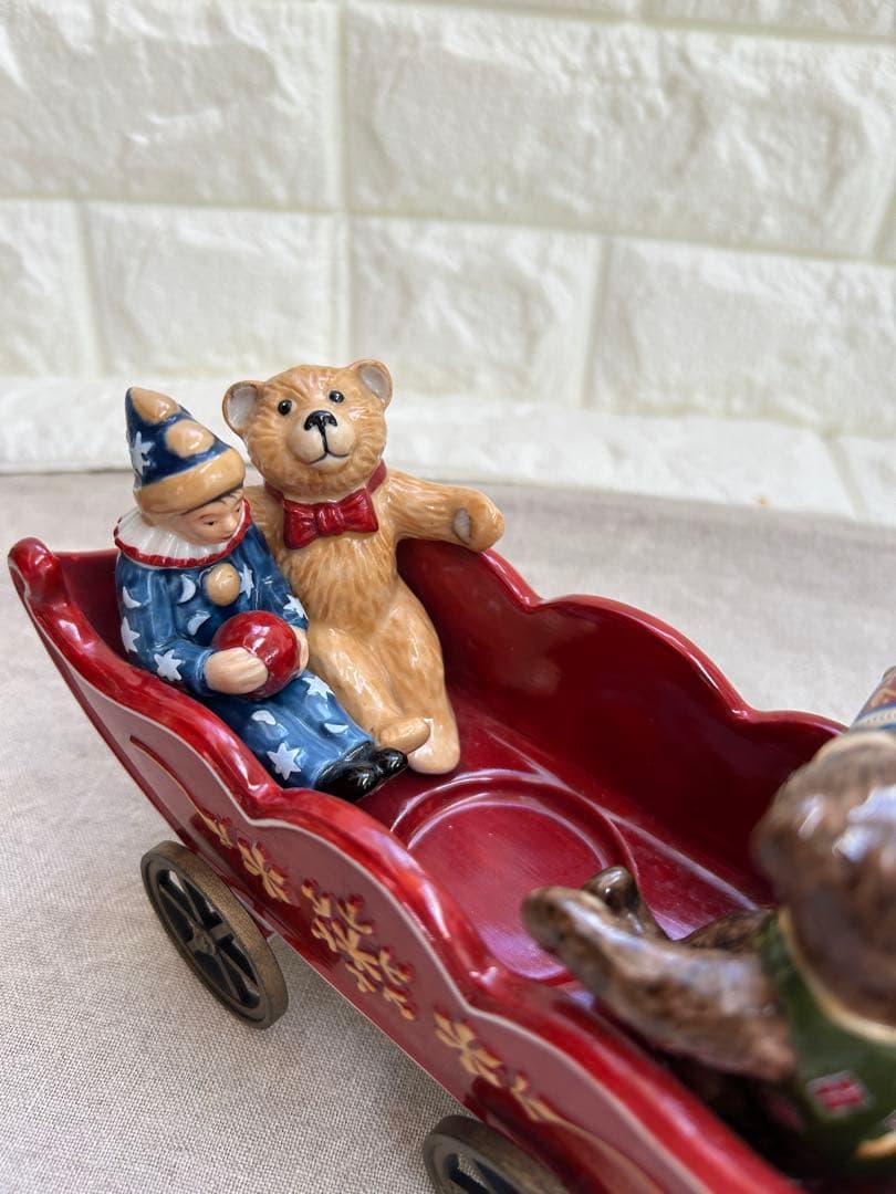 ビレロイ&ボッホ　クリスマス　サンタクロース　オーナメント　置物