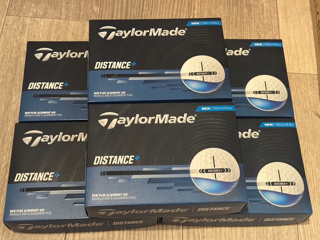 テーラーメイド 2025 ディスタンス プラス ゴルフボール 6ダース