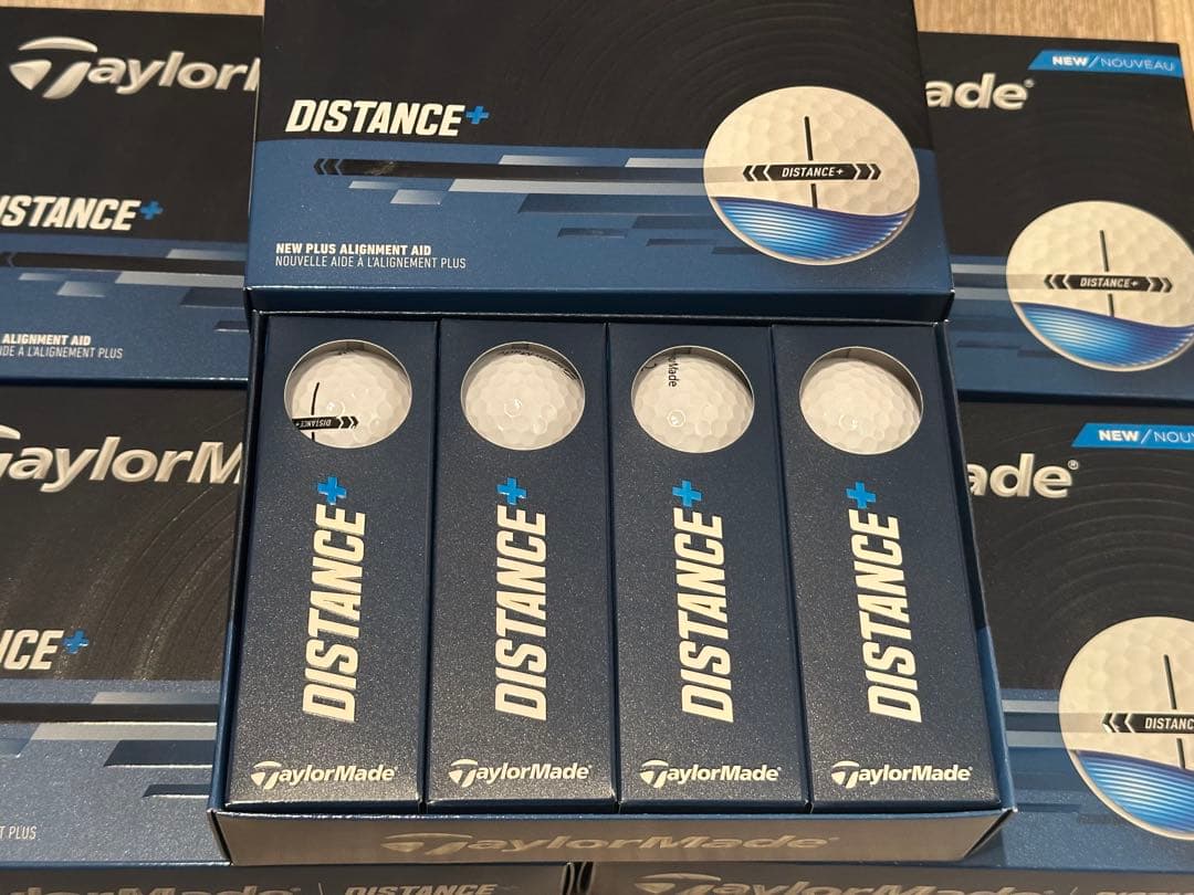 テーラーメイド 2025 ディスタンス プラス ゴルフボール 6ダース