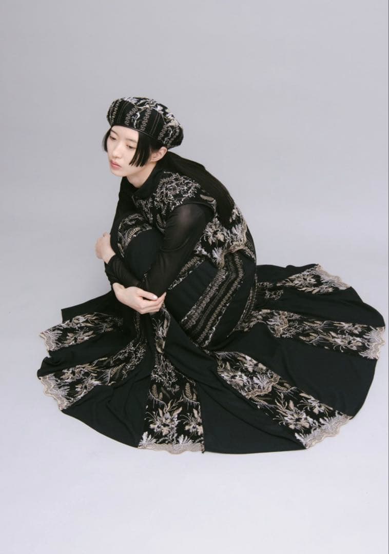 19800円→❣️  flower lace beret ベレー帽