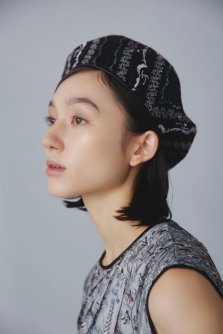 19800円→❣️  flower lace beret ベレー帽