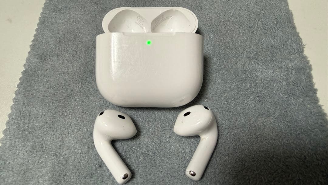 【値下げしました】Care保証期間中AirPods4 ノイズキャンセリングモデル