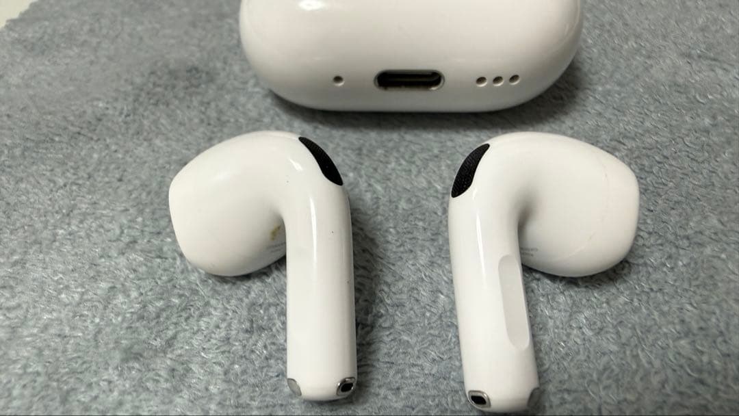 【値下げしました】Care保証期間中AirPods4 ノイズキャンセリングモデル