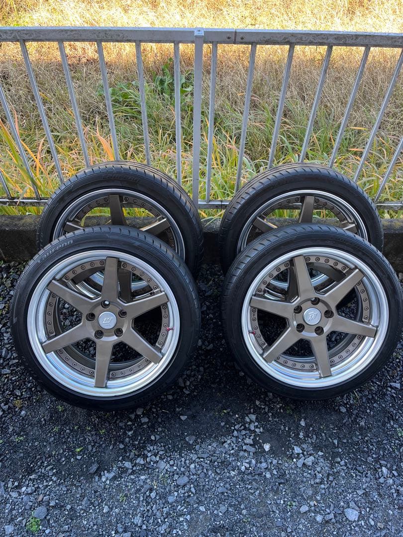 WORK ZEAST 18インチ 114.3 8J+45 9J+40 専用