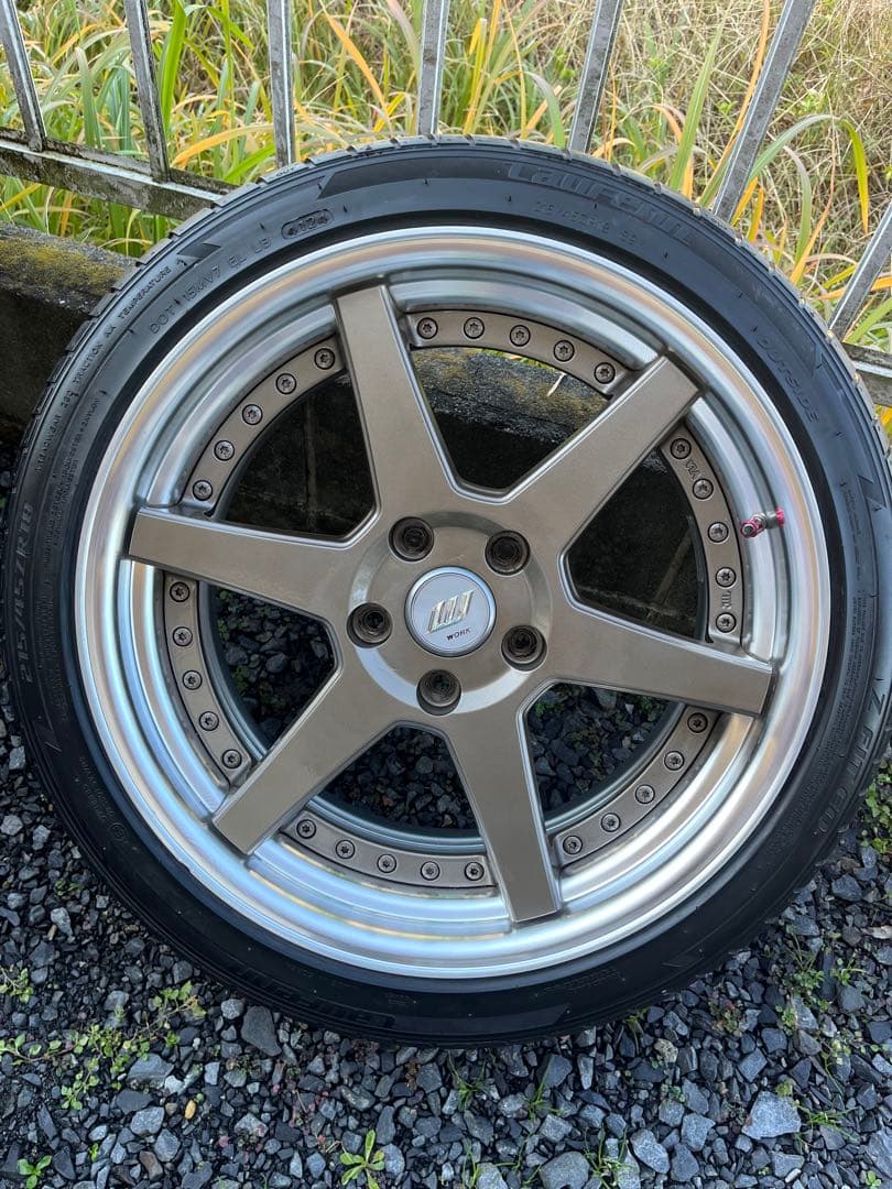 WORK ZEAST 18インチ 114.3 8J+45 9J+40 専用