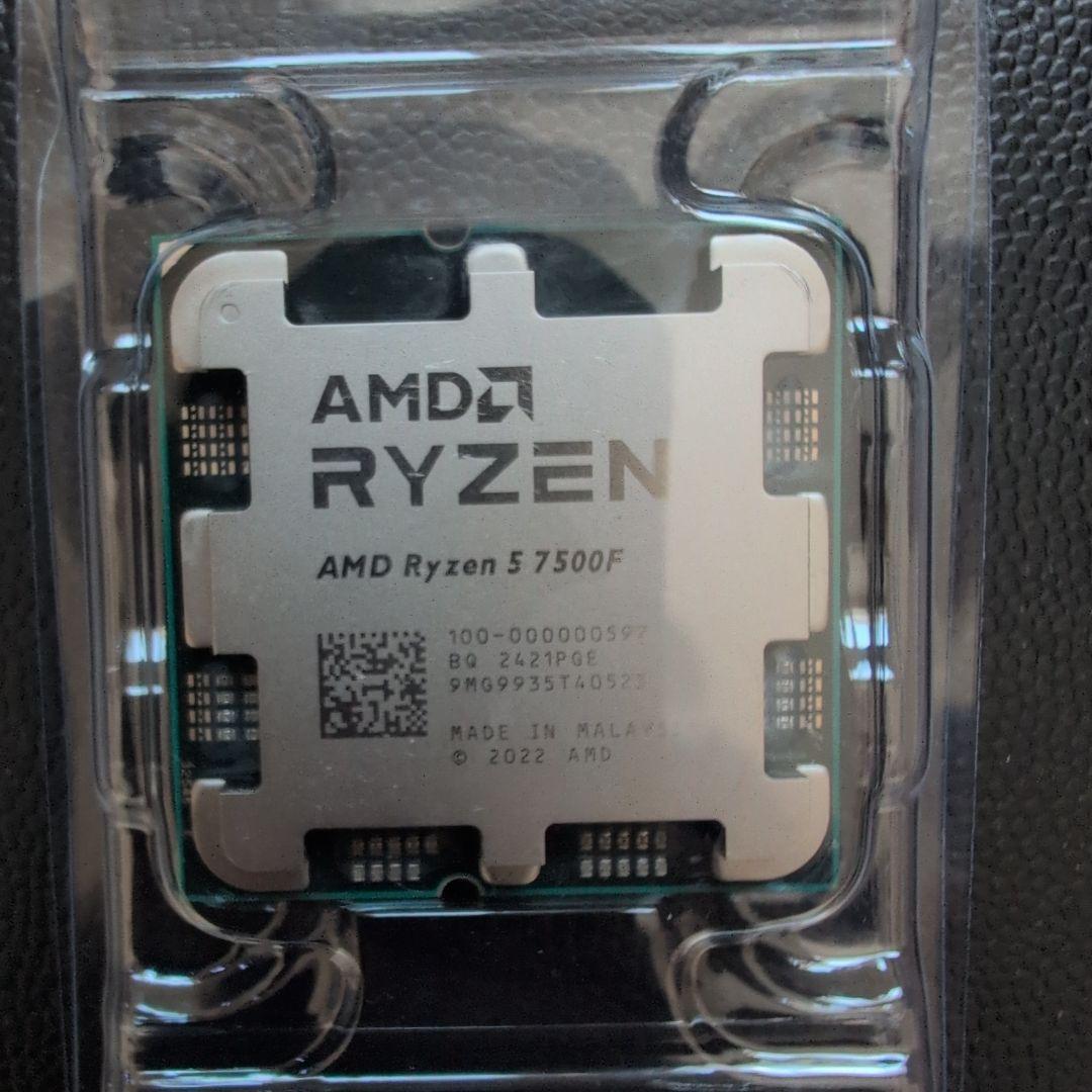 CPU AMD Ryzen 5 7500F バルク中古